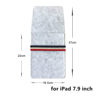 Etui, pouch, hoes voor Ipad of tablet in Jan Taminiau style.